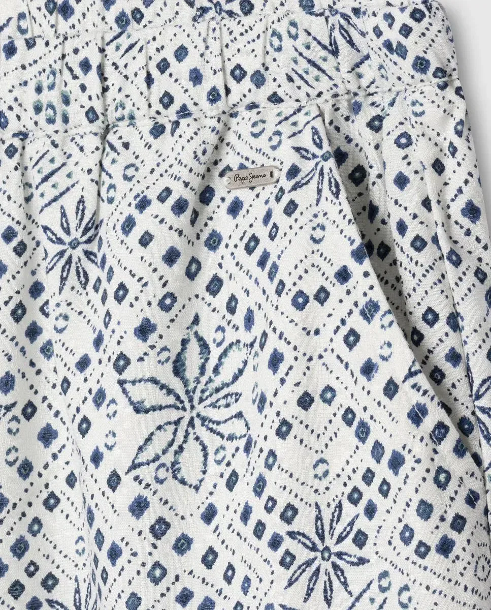 Детские брюки для девочек из вискозы Irma Pepe Jeans, Multicolor — фото 3
