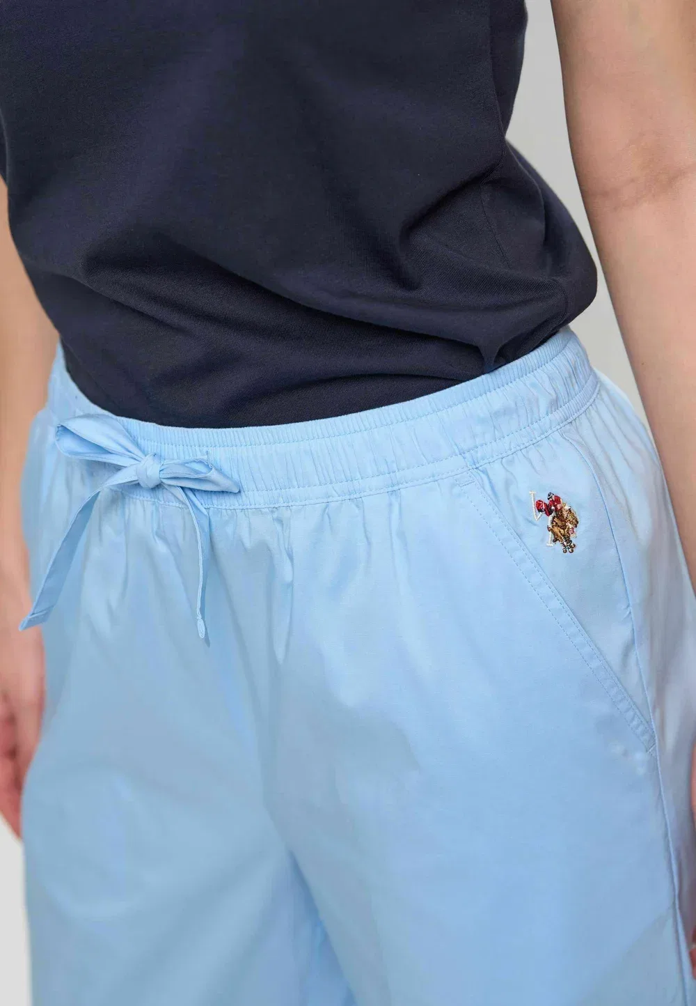 Брюки Uwmira - штаны U.S. Polo Assn., Cerulean — фото 4