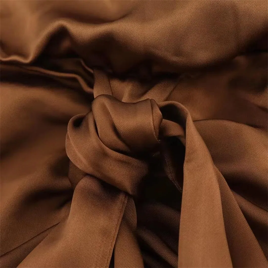 Женское летнее платье миди с вырезом на спине, Darkbrown — фото 2