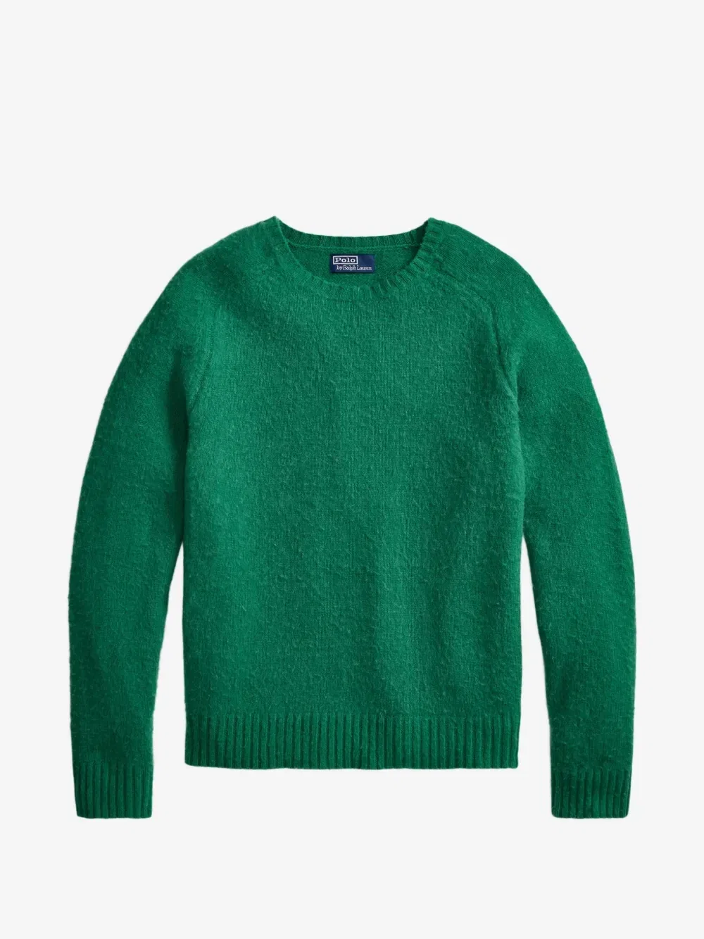 Свитер с нашивками на локтях Polo Ralph Lauren, зеленый