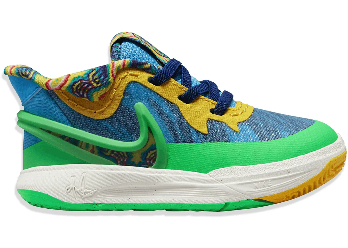 Детские кроссовки для баскетбола Nike Kyrie 8 GO, Baltic Blue/Multi-Color