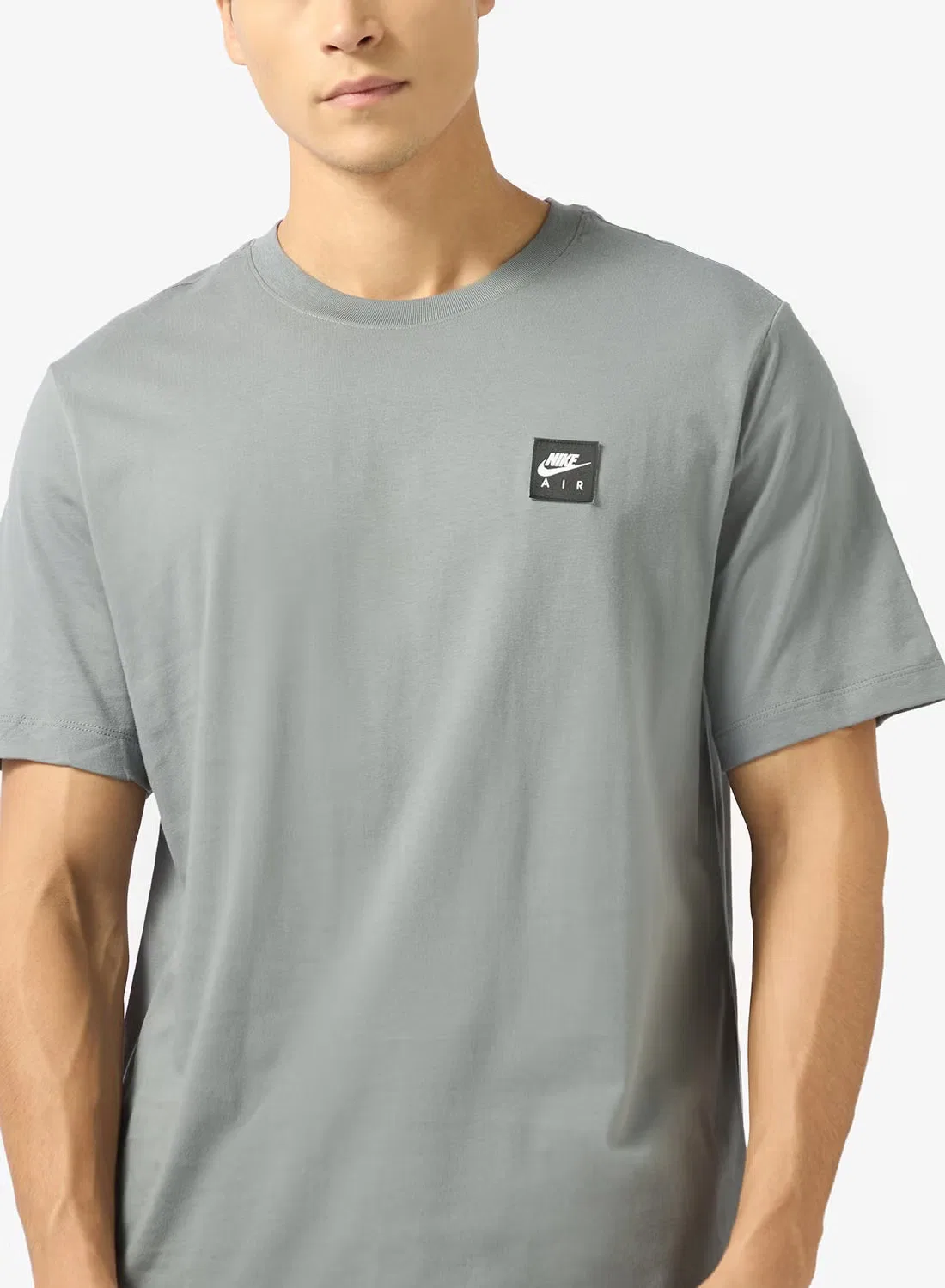 Футболка с патчем Air, модель Nsw air patch standard, Nike, серый — фото 3