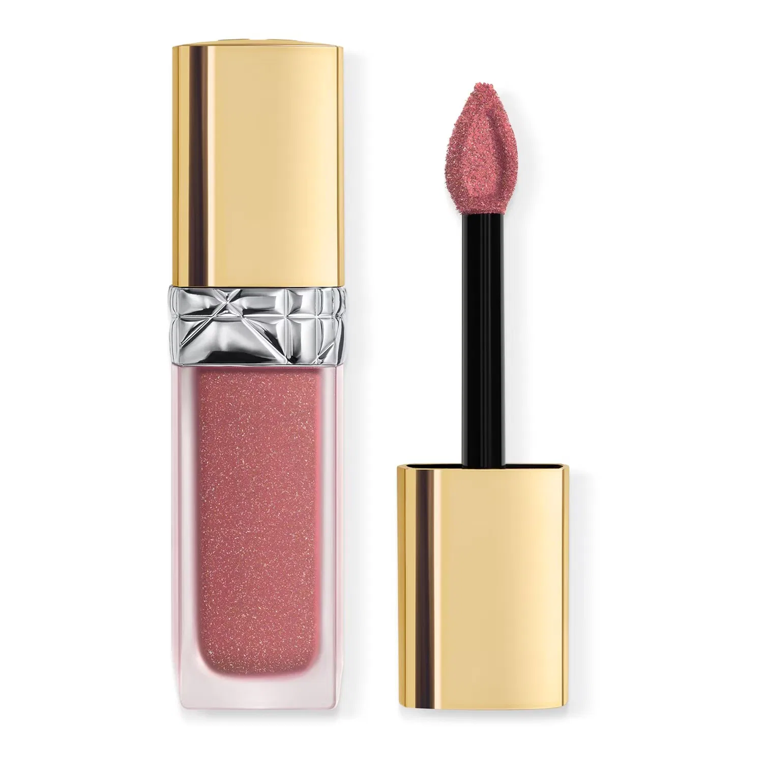Жидкая помада с глиттером, 6 мл, лимитированная коллекция, DIOR, 323 Dazzle