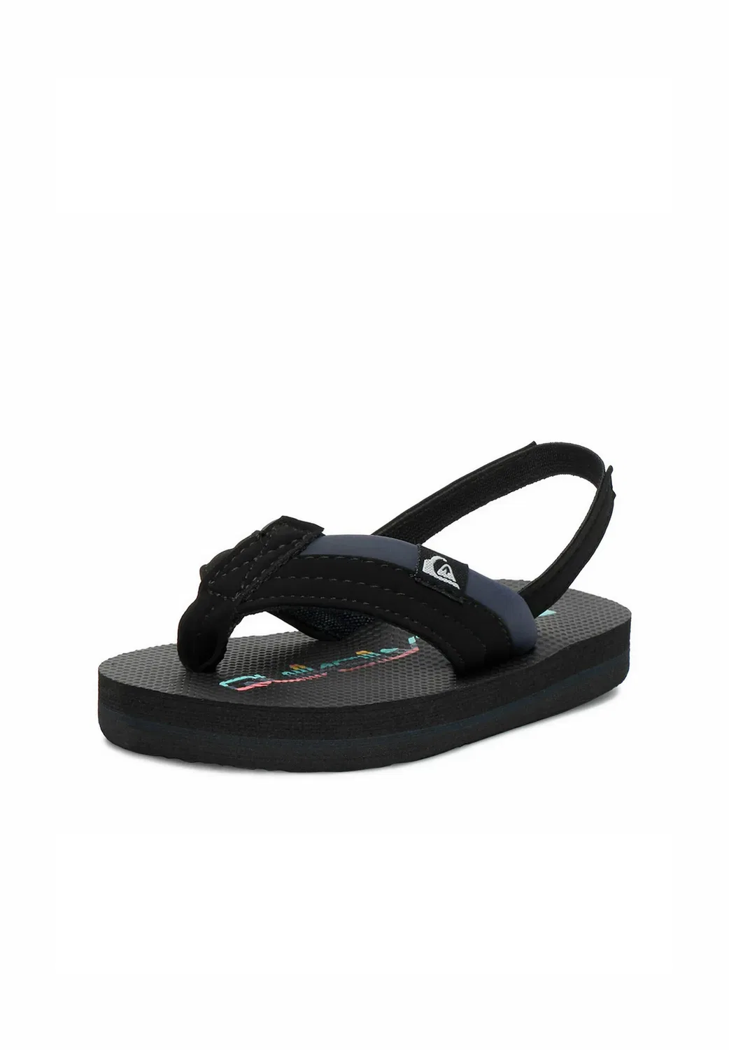 Сандалии для мальчика 5906751571590 - сандалии с Т-образным ремешком Quiksilver, Black — фото 3