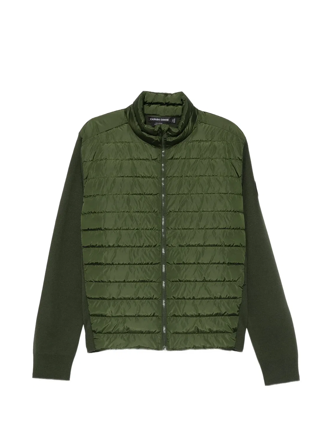Стеганая куртка HyBridge Flavio зеленая Canada Goose, зеленый