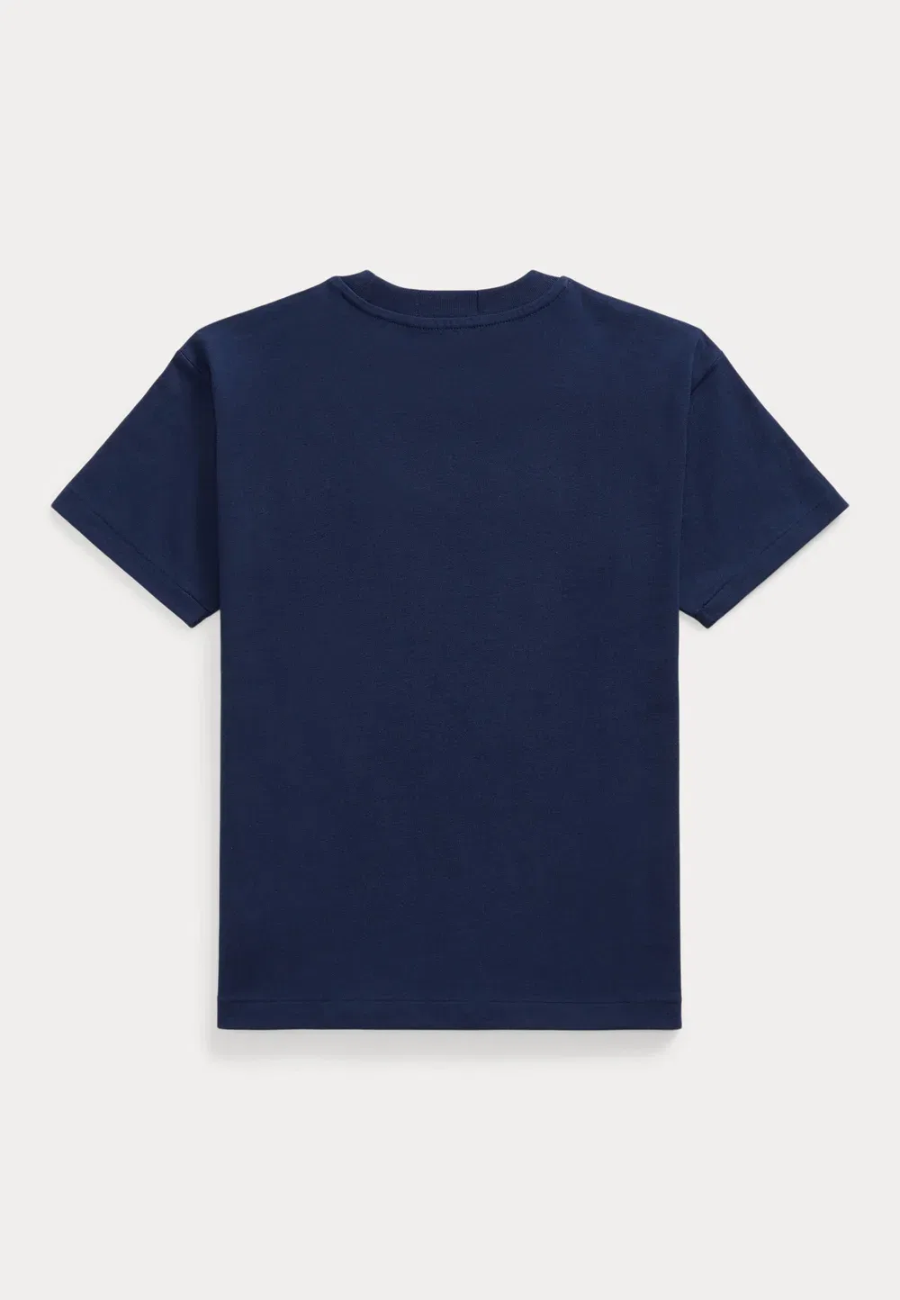 Футболка свободного кроя из плотного трикотажа, размеры 7-14 лет - футболка с принтом Polo Ralph Lauren, Refined Navy — фото 2