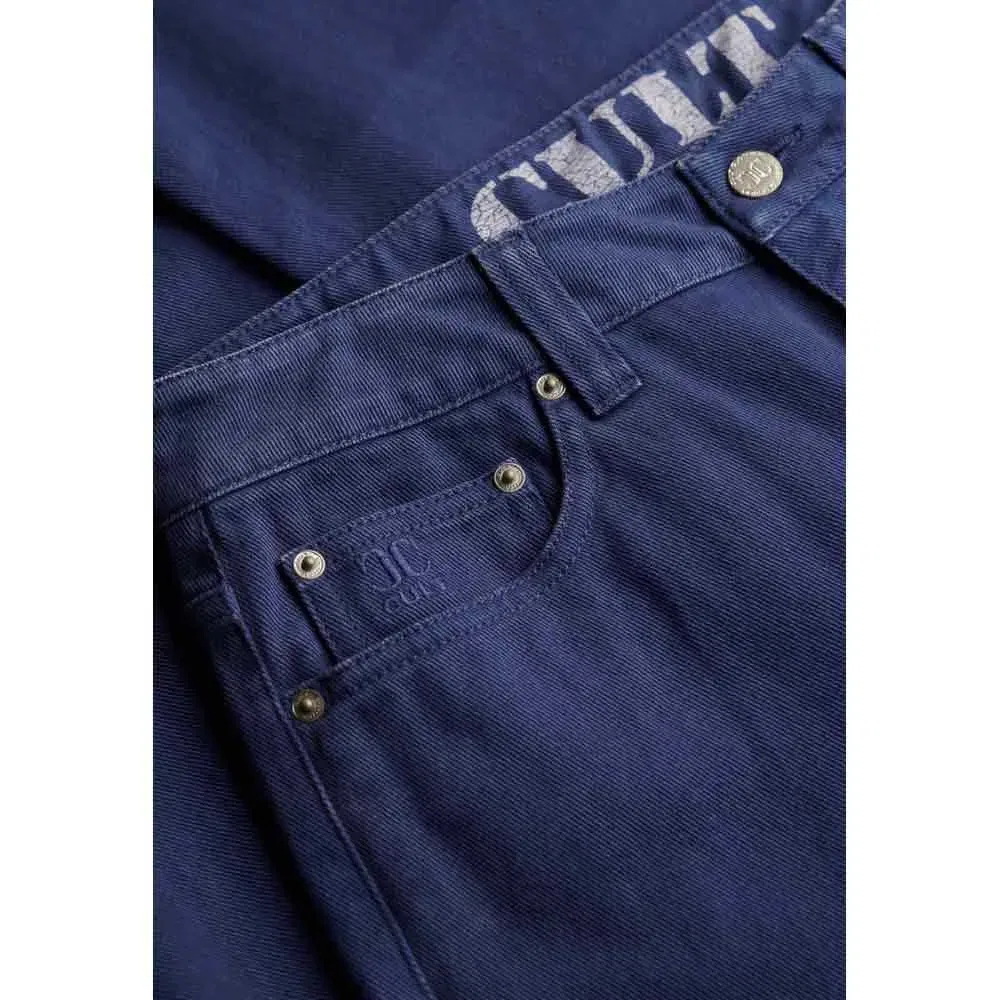 Брюки свободные Superdry, синий — фото 4