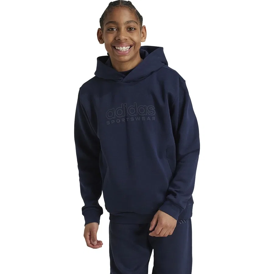 Детский свитшот с капюшоном All Szn Graphic adidas, Черный