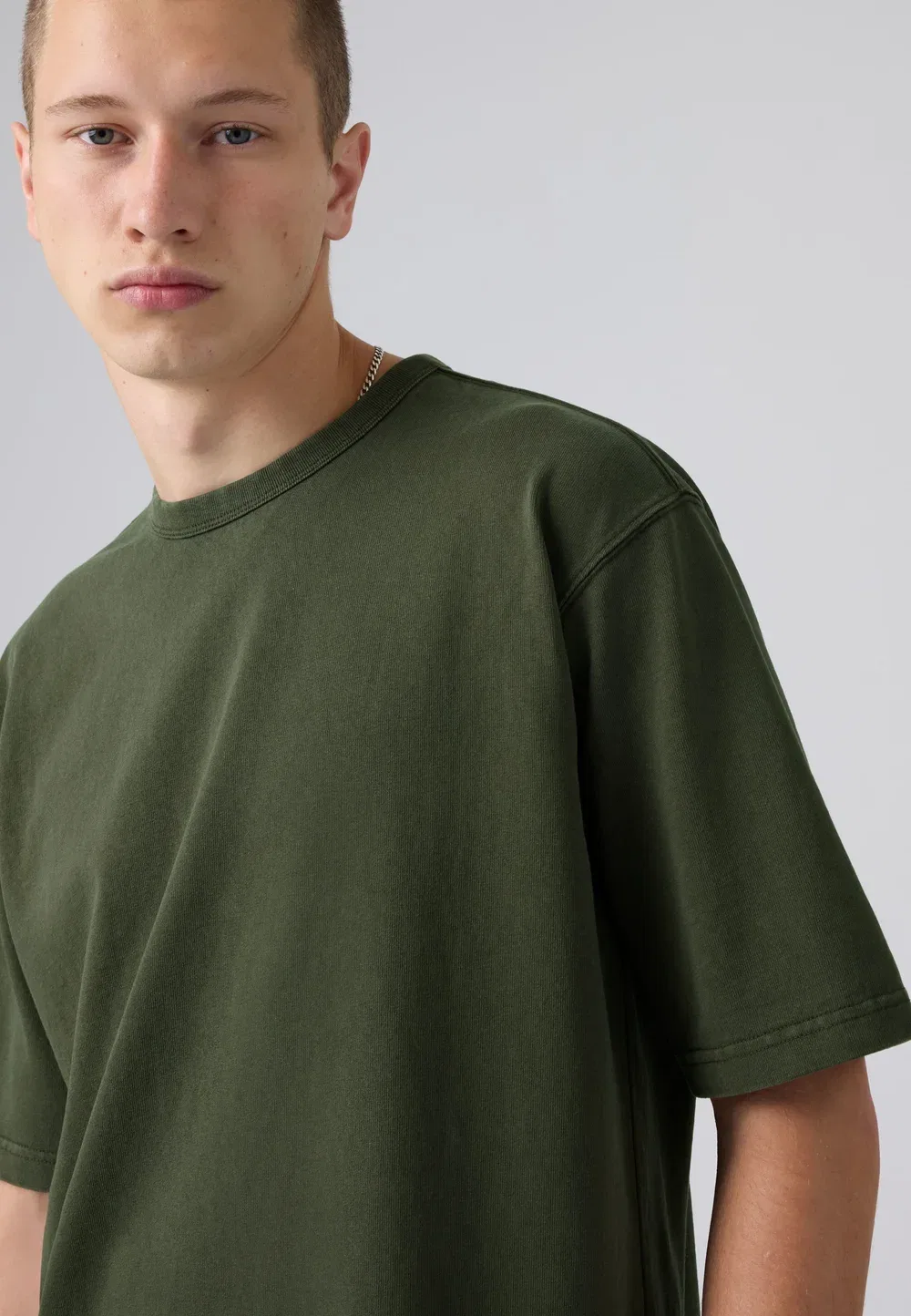 Плотная ткань - базовая футболка Levi'S, Garment Dye Rosin — фото 4