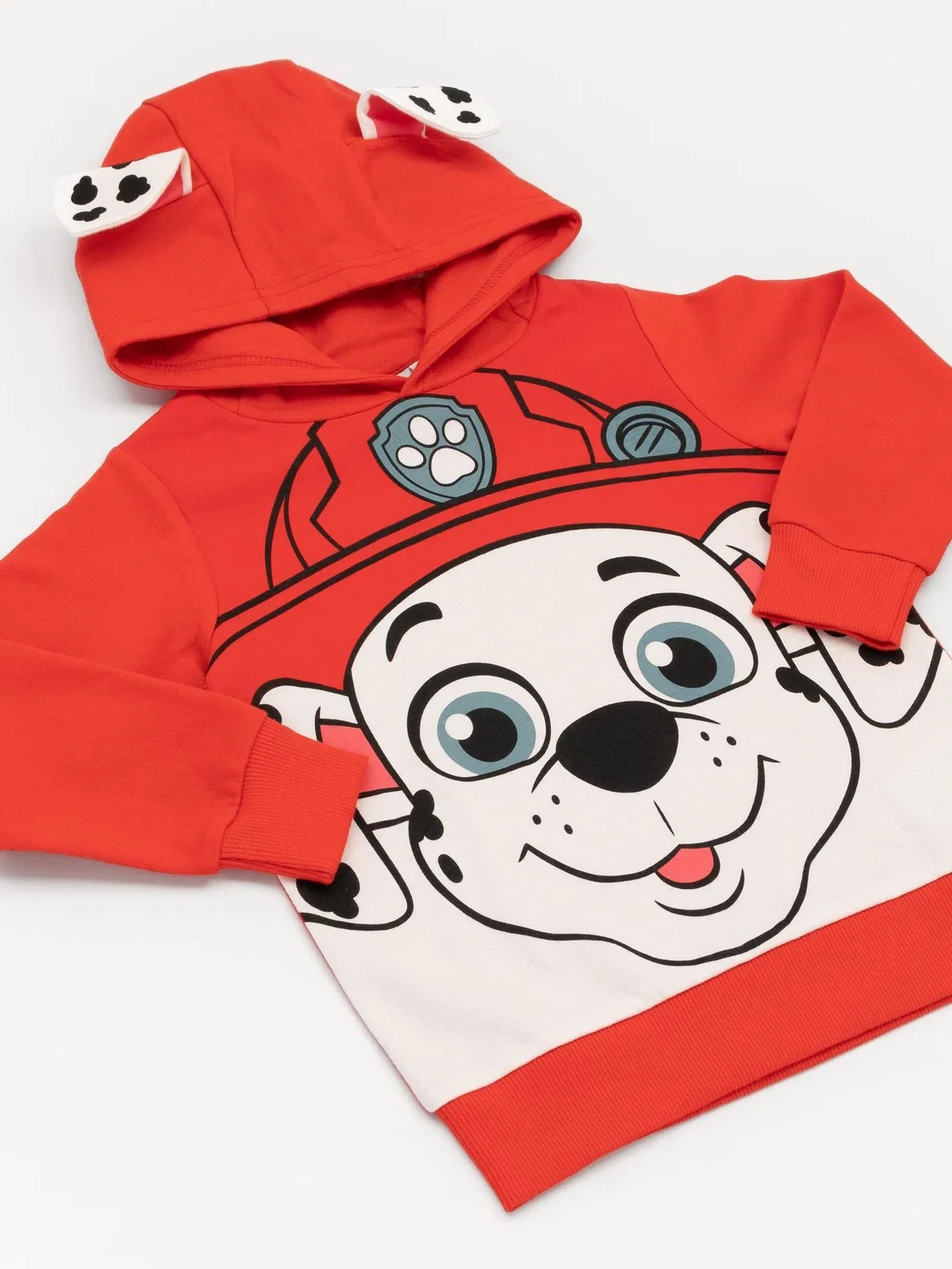 Худи Vanilla Underground с принтом Paw Patrol, красное — фото 3