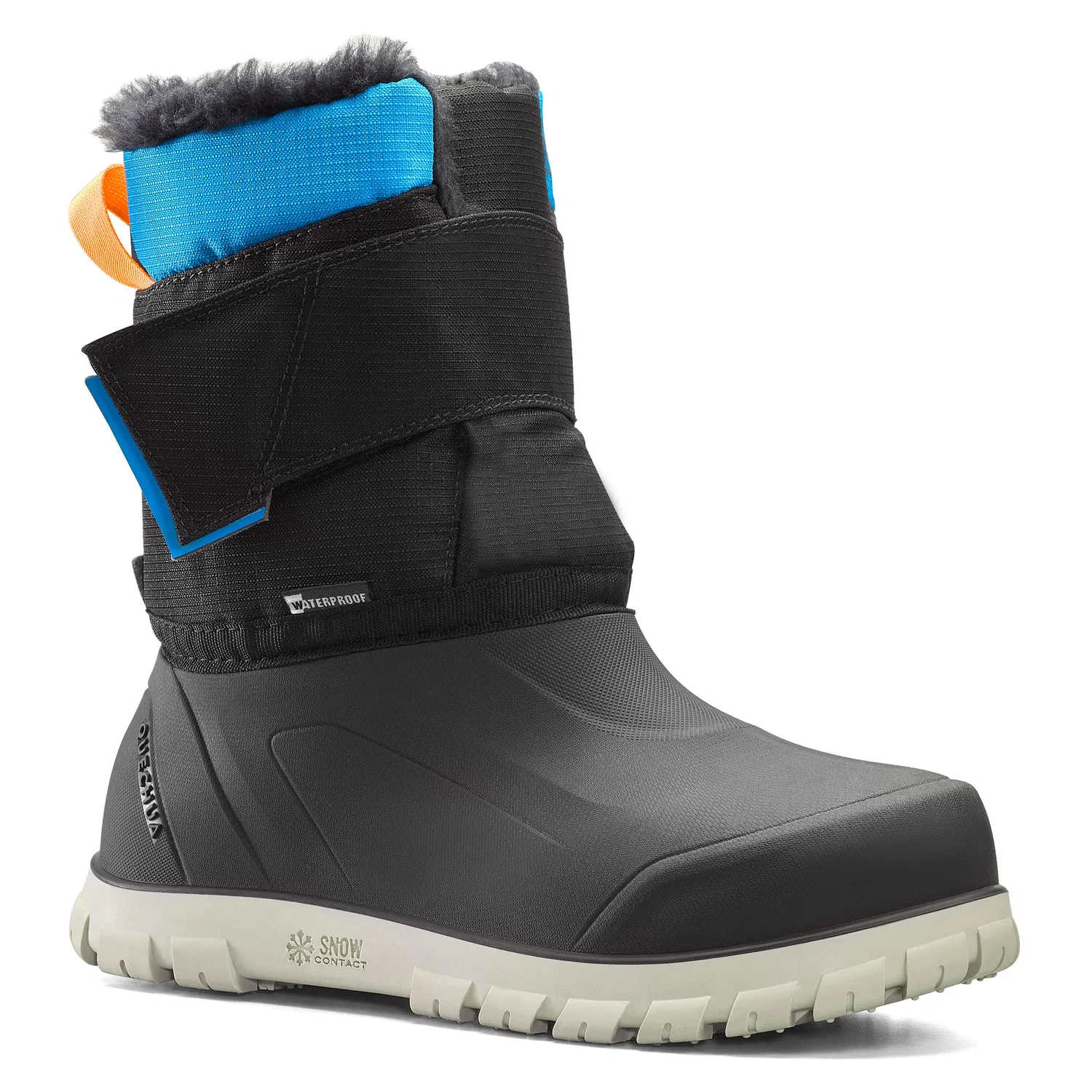 Детские зимние водонепроницаемые ботинки SH500 Quechua, Azurblau