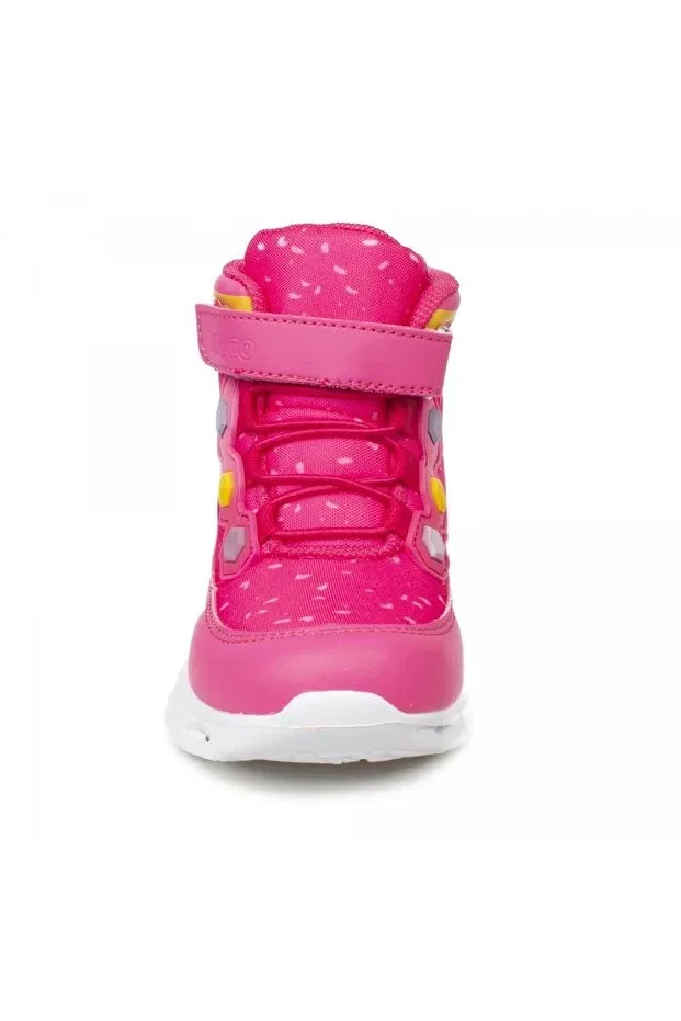 Детские ботинки для девочек с подсветкой Mizu Booties Vicco, Fuchsia Fuchsia — фото 3