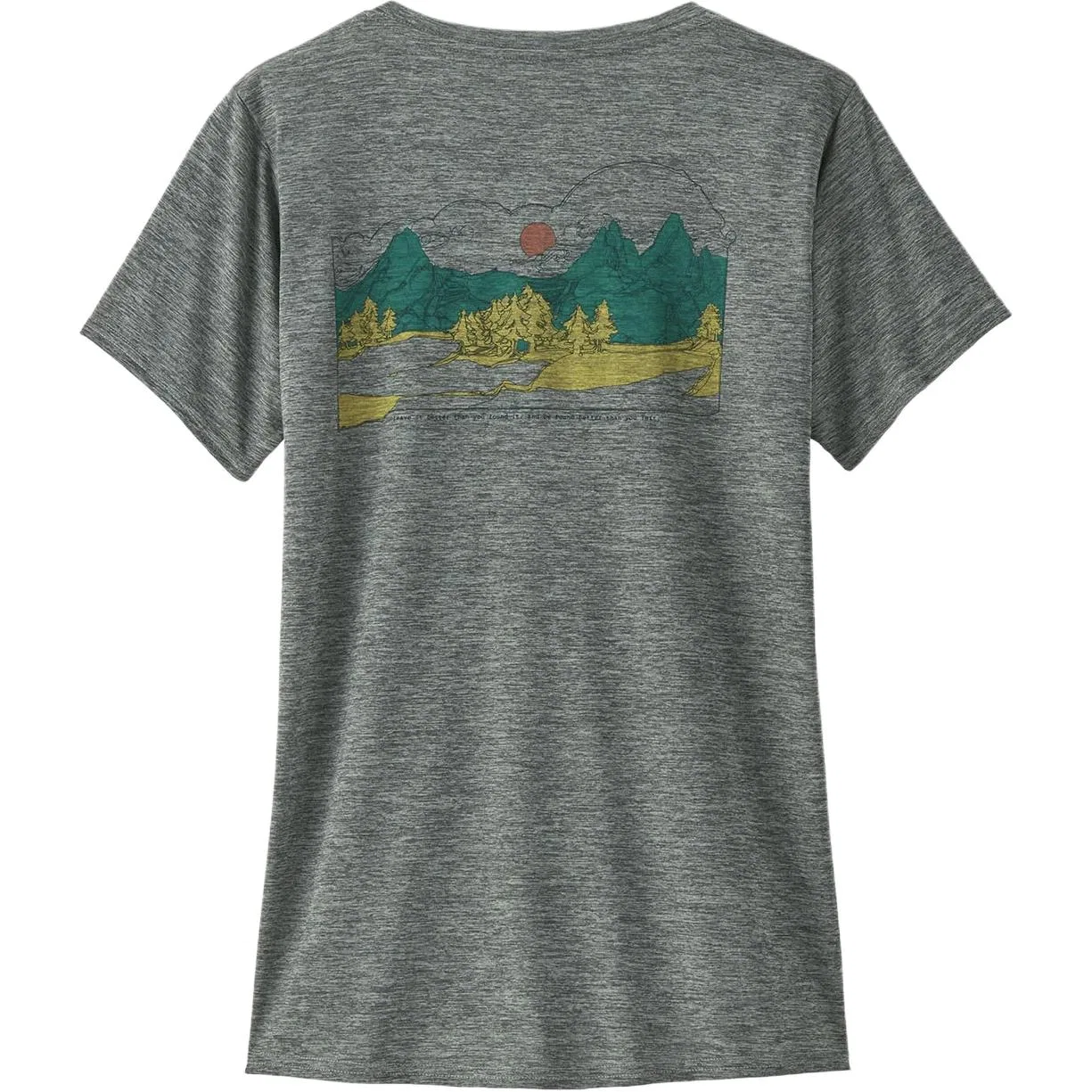 Женская футболка с быстросохнущей тканью Capilene Quick Dry Patagonia