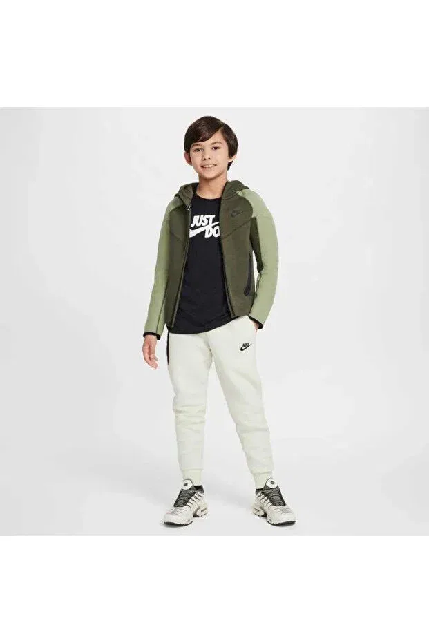 Детское худи для мальчиков с длинным рукавом Nike, Khaki — фото 3