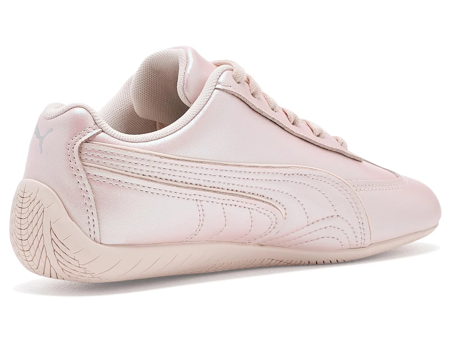 Перламутровые кроссовки Speedcat (для детей постарше) Puma Kids, Jasmine Flower/Puma Silver — фото 4