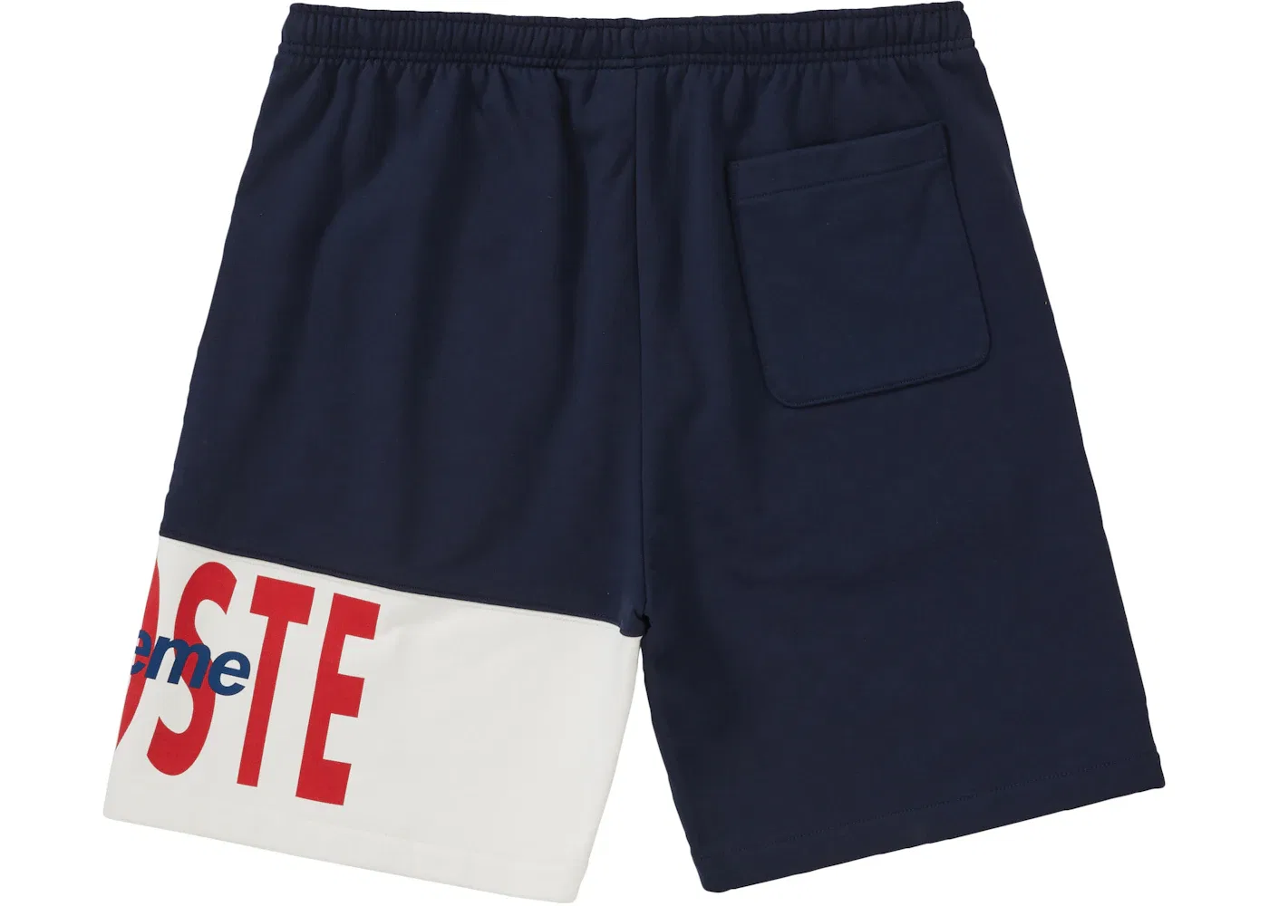 Мужские шорты с панелью с логотипом Sweatshort Supreme, Navy — фото 2