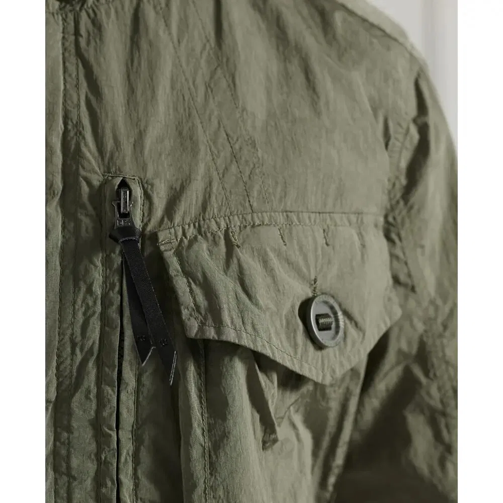 Мужская парка с принтом Militarischer Parka Superdry, Grun Khaki — фото 4