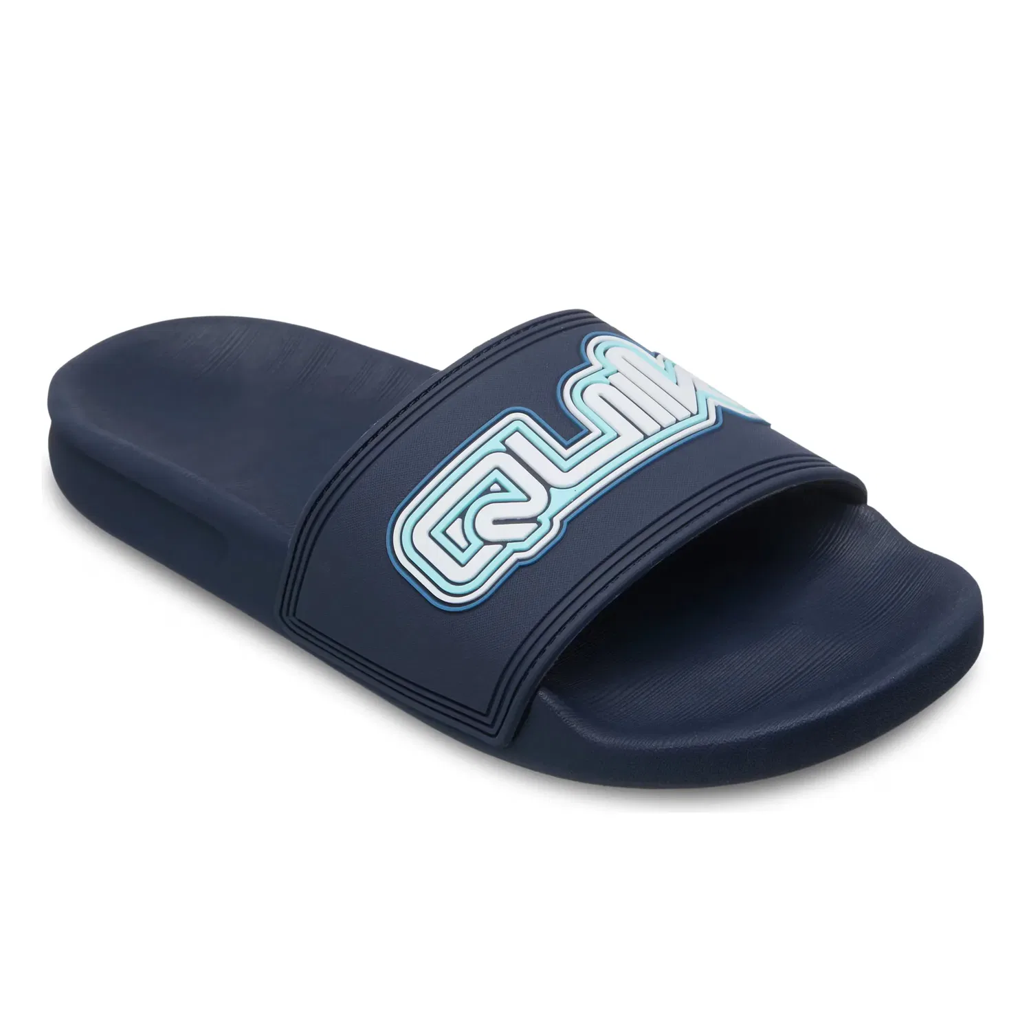 Детские сандалии-слайды с мягкой стелькой Quiksilver, Azul Marino