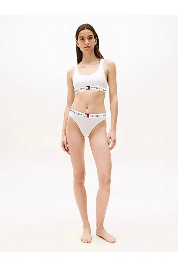 Женская бралетте с принтом Tommy Hilfiger, White