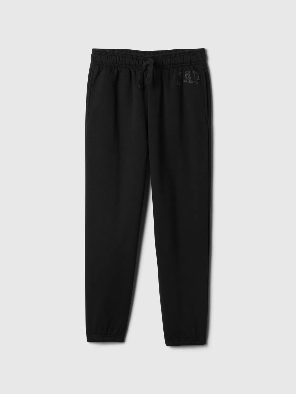 Джоггеры повседневные Relaxed Logo Gap, черный