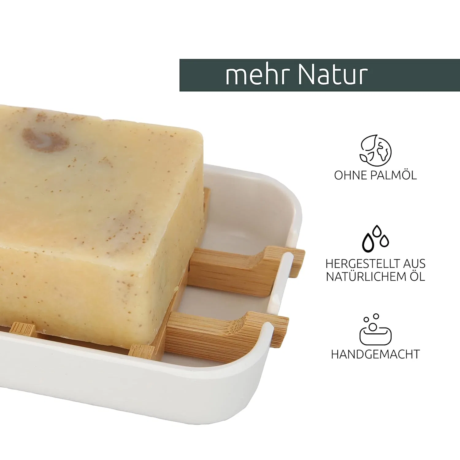 Твердый гель для душа Fresh Lemon, Organic & Vegan для мужчин, 100 г Vellidan — фото 4