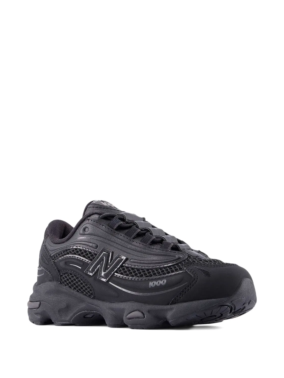 Кроссовки на шнуровке New Balance, черный — фото 3