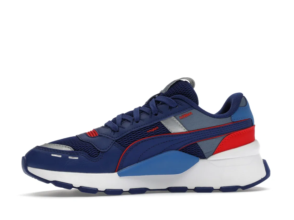 Детские кроссовки Lifestyle Puma RS 2.0 Arcade Amuse, Elektro Blue/Red/Grey — фото 3