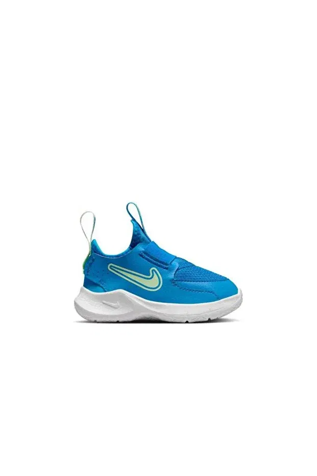 Детские кроссовки для девочек без шнуровки Flex Runner 3 Tde Nike, Blue — фото 3