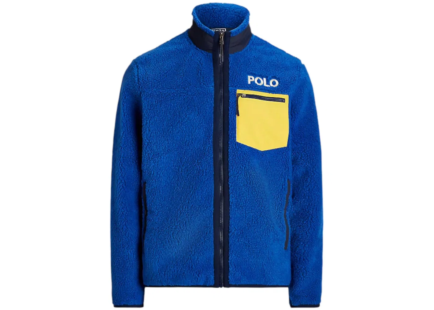 Мужская куртка-флис с начесом Polo Ski Pile Fleece Jacket Polo Ralph Lauren, Blue