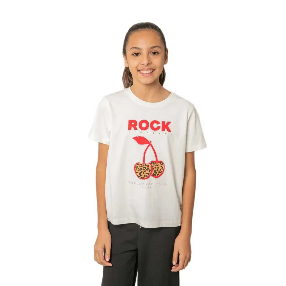 Футболка с коротким рукавом Rockcherry Deeluxe, белый