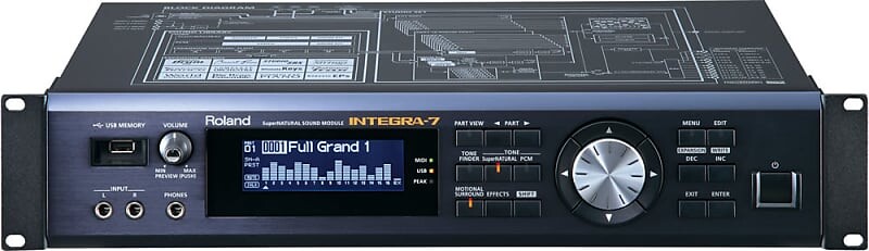 

Звуковой модуль Roland INTEGRA-7 SuperNATURAL INTEGRA7