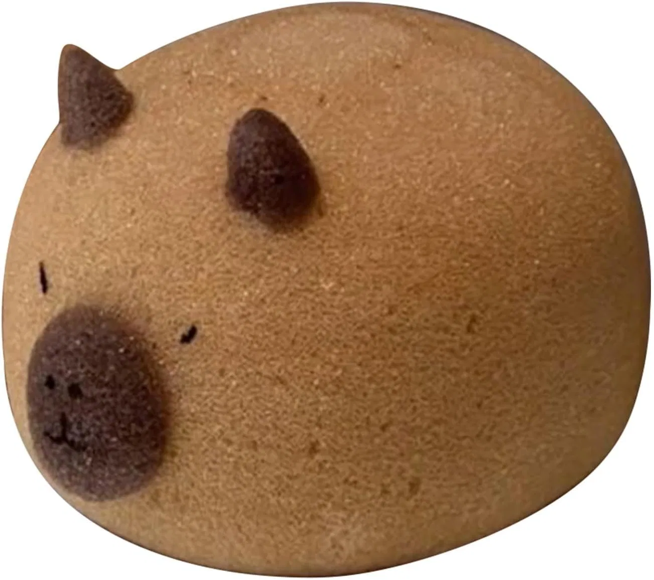 Банная губка Capibara, PU-пена, 12x10x7.5 см Generic