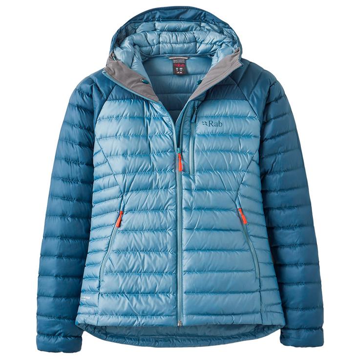 

Куртка-Пуховик microlight alpine jacket w orion blue citadel - 10 Rab