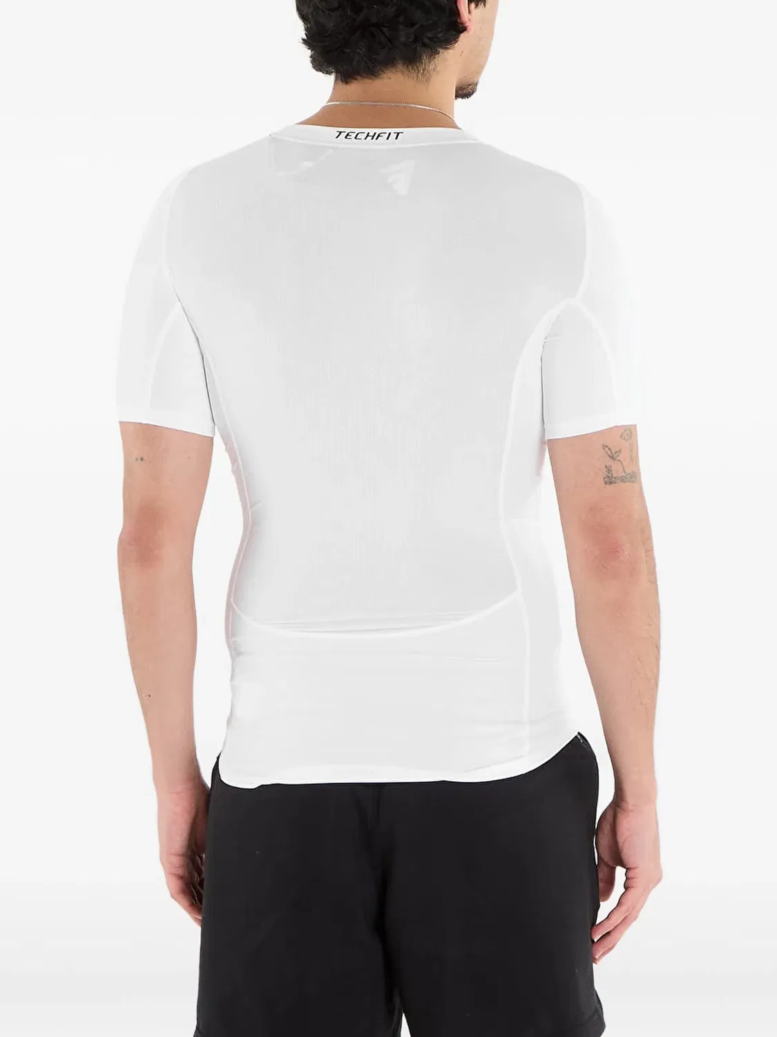 Компрессионная футболка Techfit Adidas, белый — фото 3