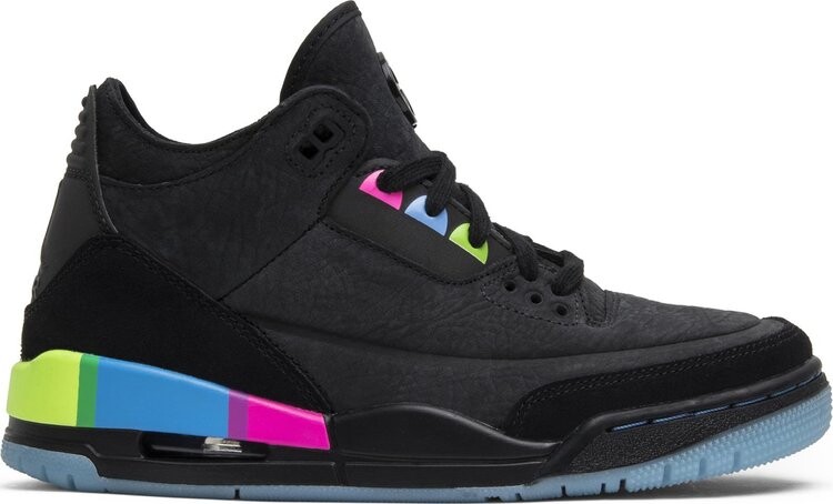 

Кроссовки Air Jordan 3 Retro SE GS Quai 54, черный