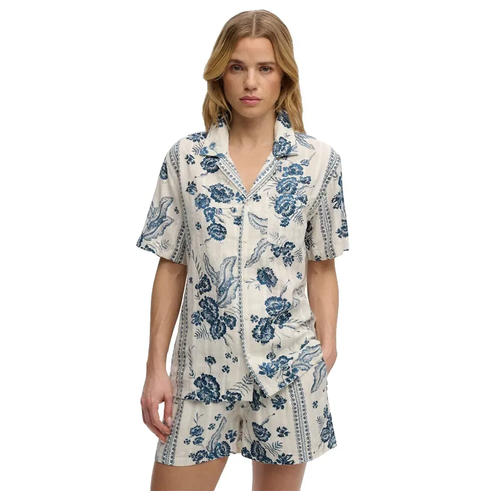 Футболка с принтом Beach Superdry, белый
