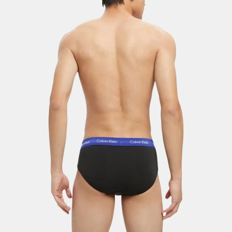 Мужские трусы-боксеры 3 шт. Calvin Klein, Black Gray Edge/Blue Edge/Red Edge — фото 4