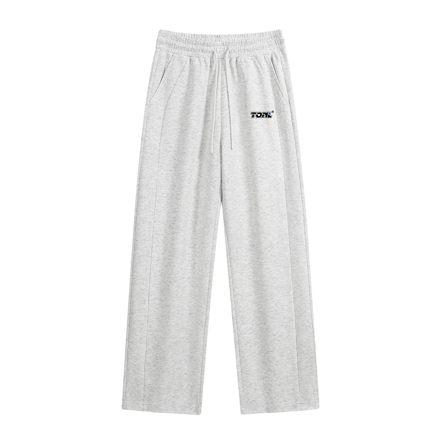 Детские спортивные штаны унисекс без рукавов Tonlion, White Flower Grey