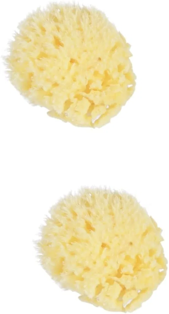 Губка для ванны Natural Honeycomb, FOMIYES, 2 шт, 10x9x4.5 см