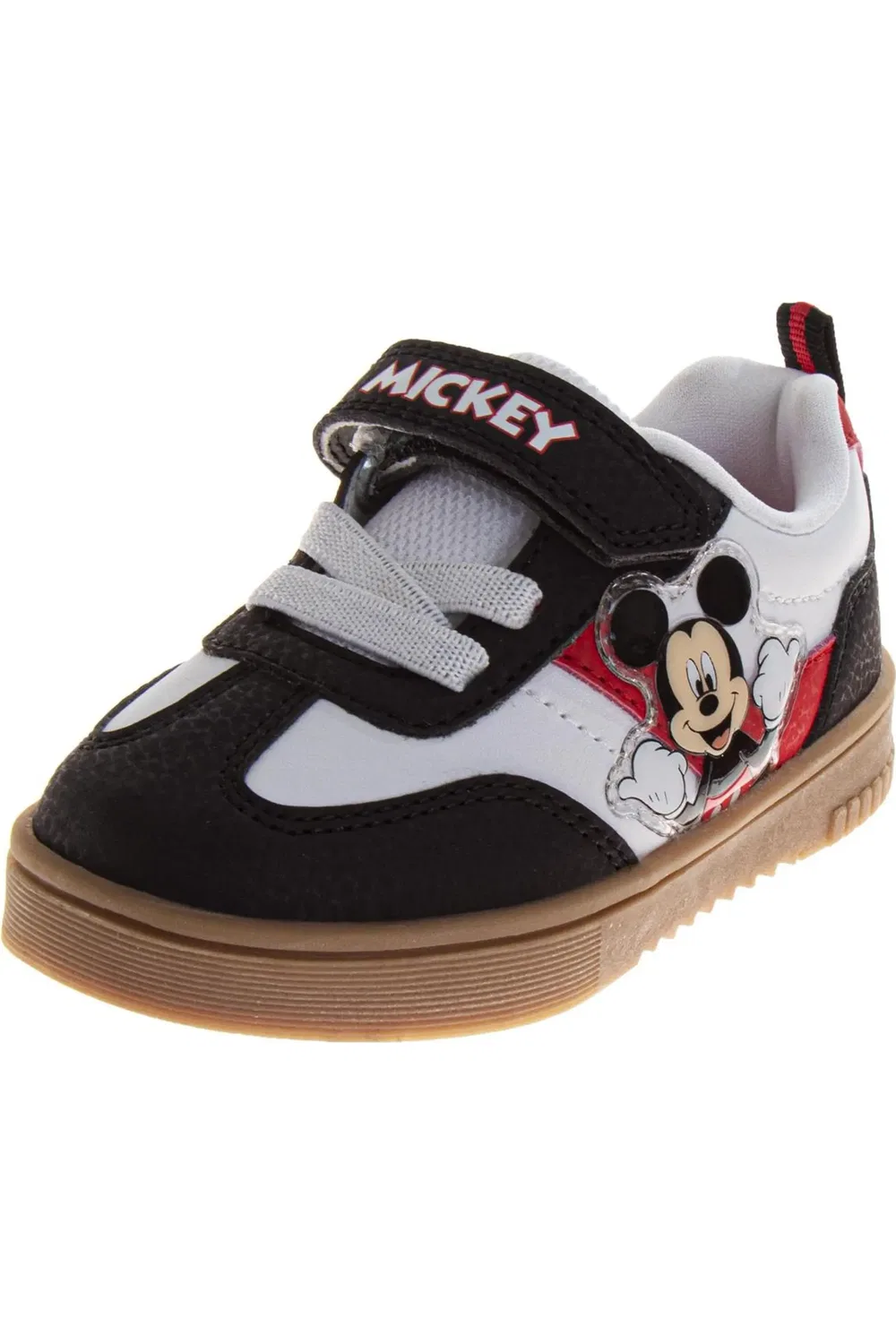 Мальчиковые кеды на липучке с Микки Маусом Disney, Black White