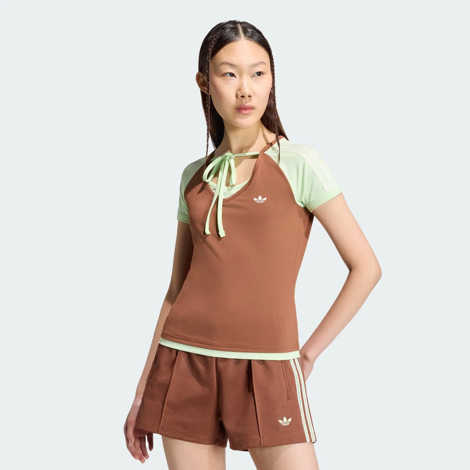 Футболка Adidas Originals Summer Glow, терракотовый — фото 2
