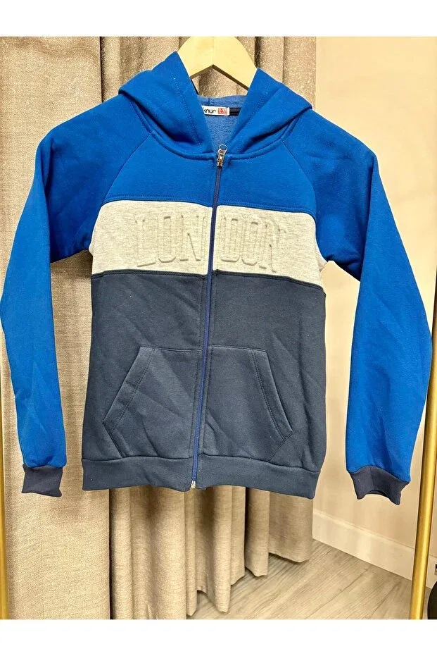 Детский кардиган с капюшоном Dfn, Navy Blue
