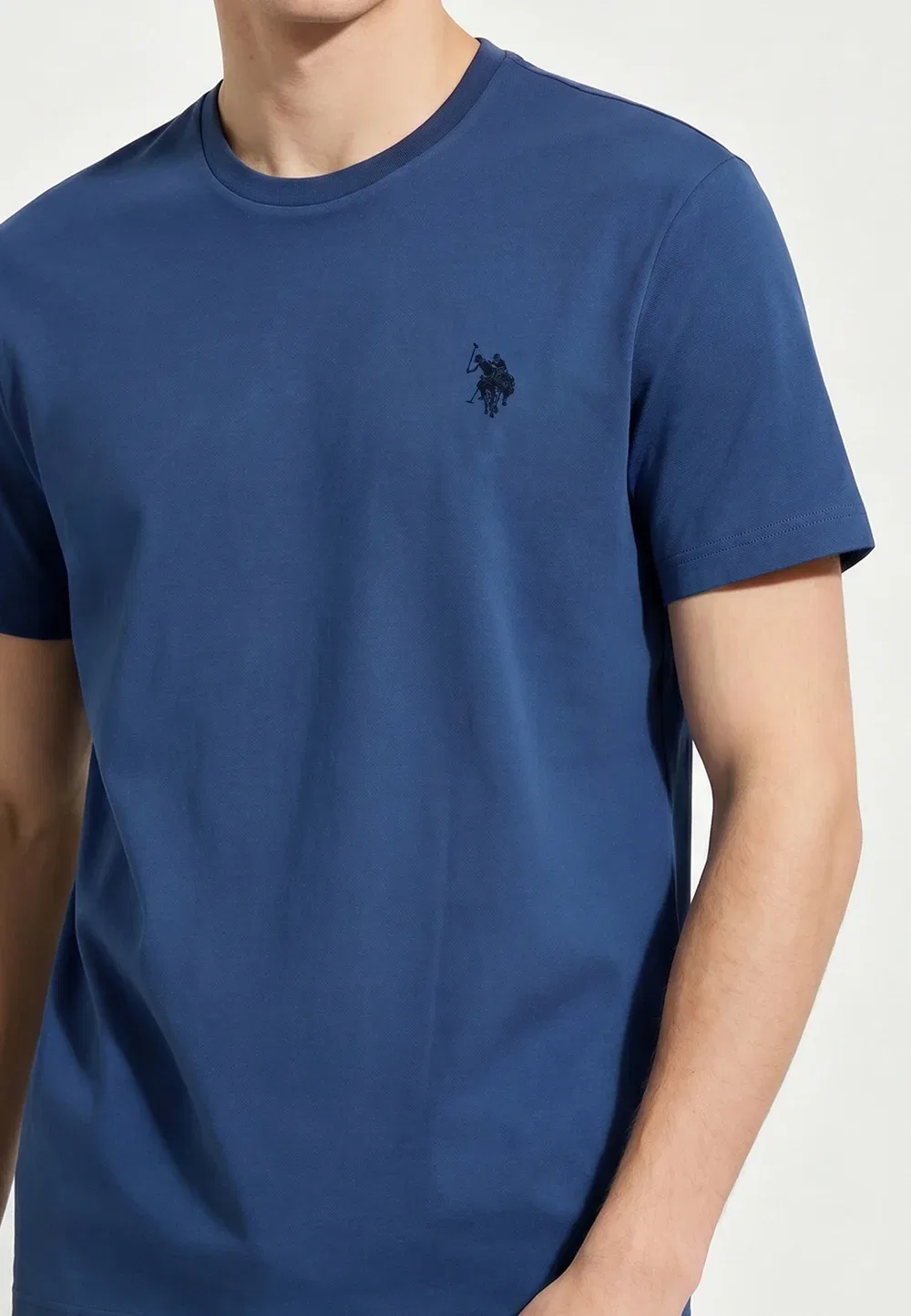 Футболка - базовая футболка U.S. Polo Assn., Blu Navy — фото 2