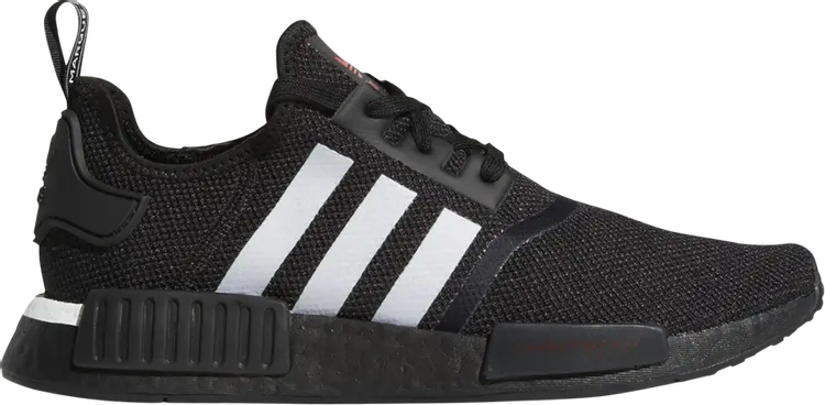 

Кроссовки Adidas NMD_R1 'Japanese Side Print - Black White', черный