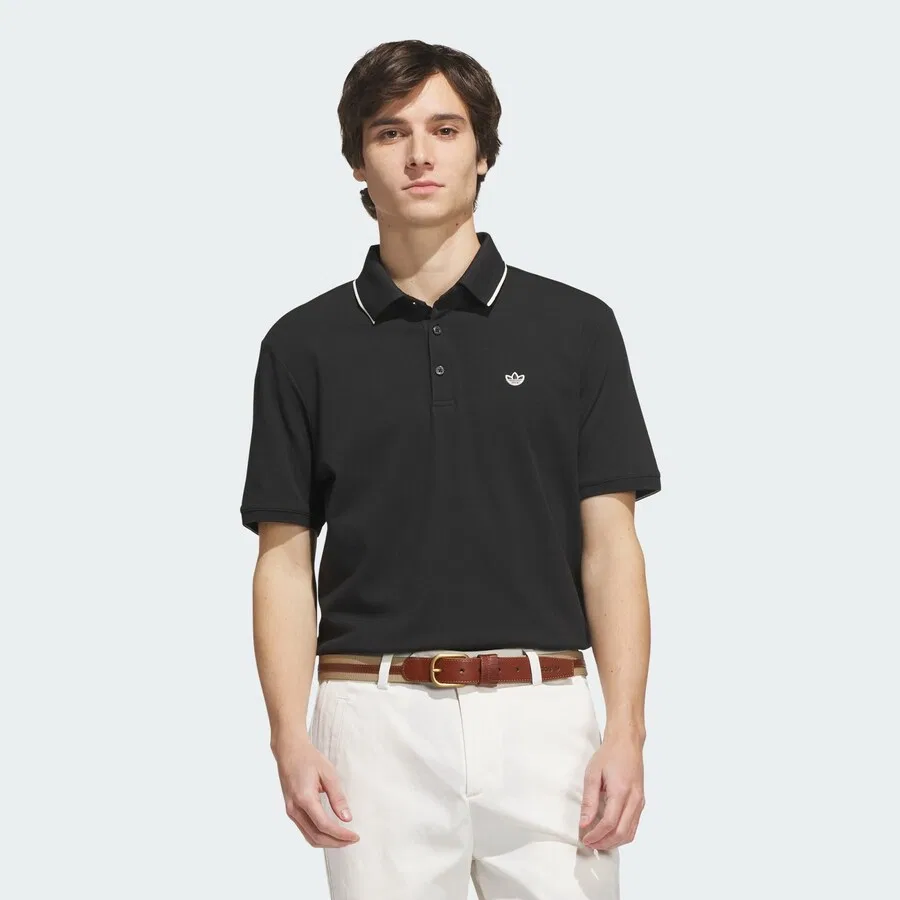 Спортивная футболка ADIDAS PERFORMANCE Performance Shirt 'Trefoil' черного цвета — фото 2