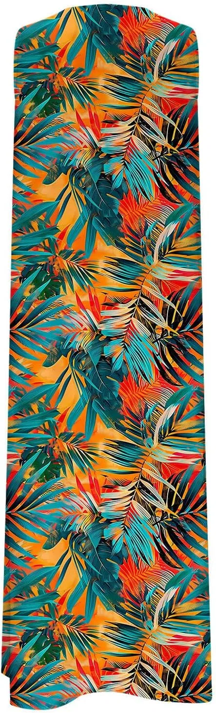 Женское пляжное платье с цветочным принтом A-line, Multicolor — фото 3