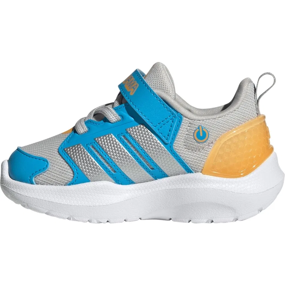 Детские кроссовки для повседневной носки со светодиодной подсветкой Lightorama Rnr El I adidas — фото 4