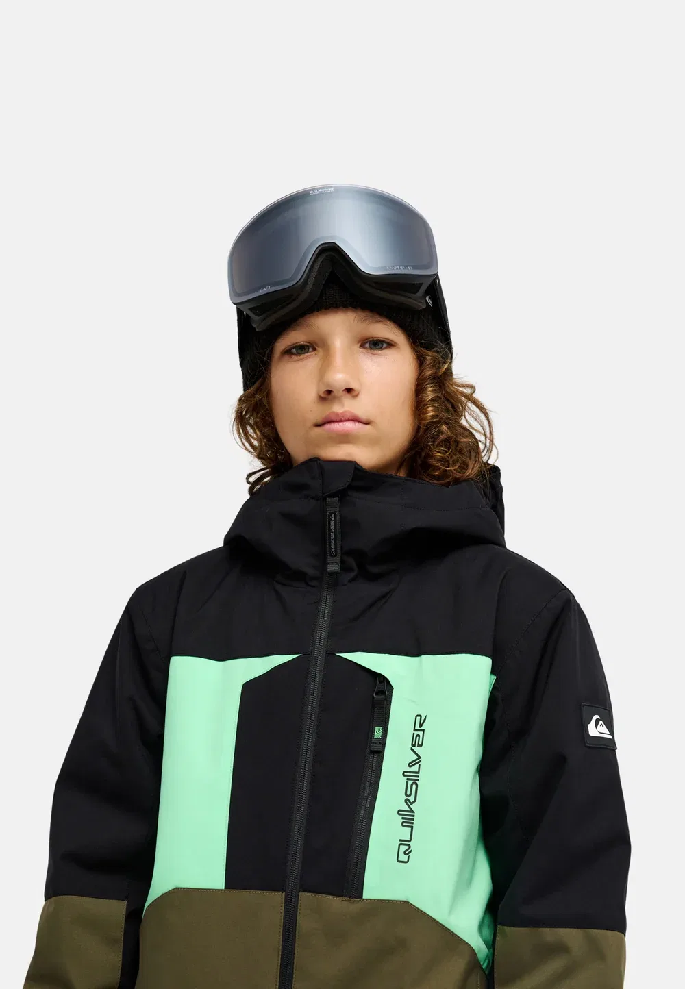 Техническая верхняя одежда Jungen 8-16 | Технические куртки - куртка для сноуборда Quiksilver, Cre — фото 4