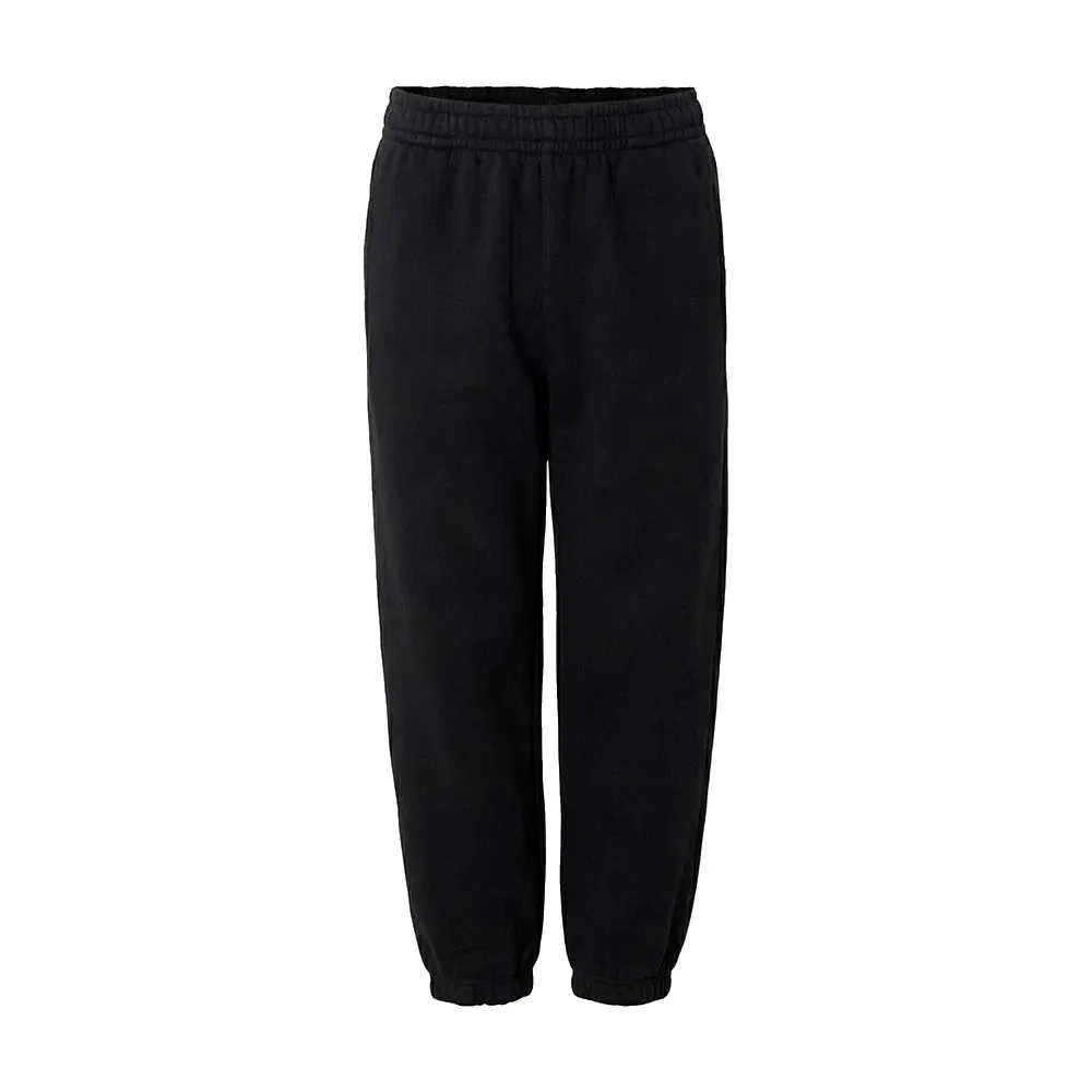 Детские спортивные штаны из футера Urban classics UCK6749, Black — фото 3