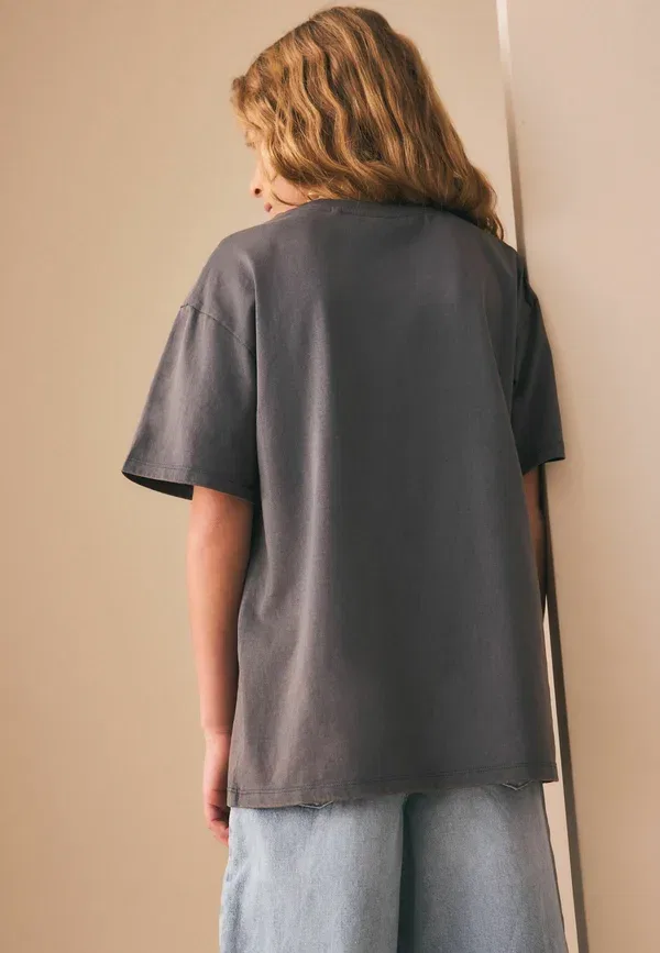 Футболка с принтом Disney Classics Oversized Graphic T-shirt Next, Grey Dumbo, серый — фото 3